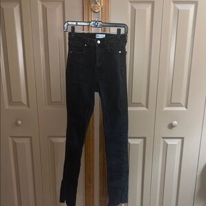 Zara slim black jeans.